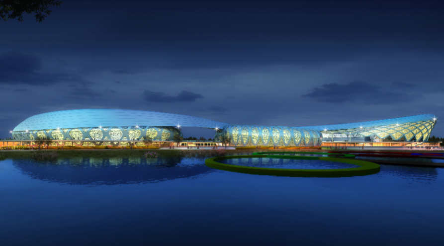 公建典范工程 嘉寶莉嘉磨石助建“皖”美滁州奧體中心！